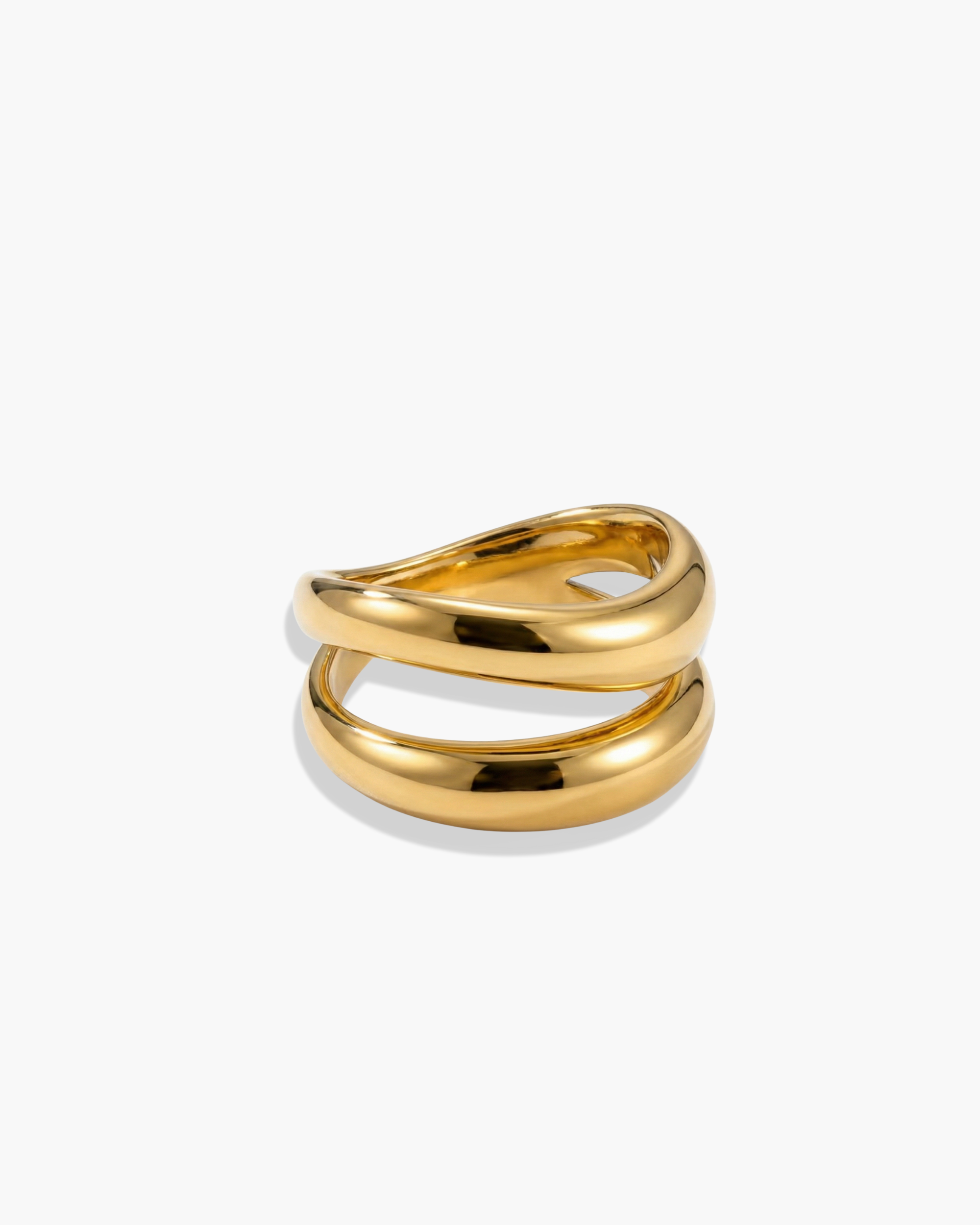 DOUBLE LAYER STACKABLE RING