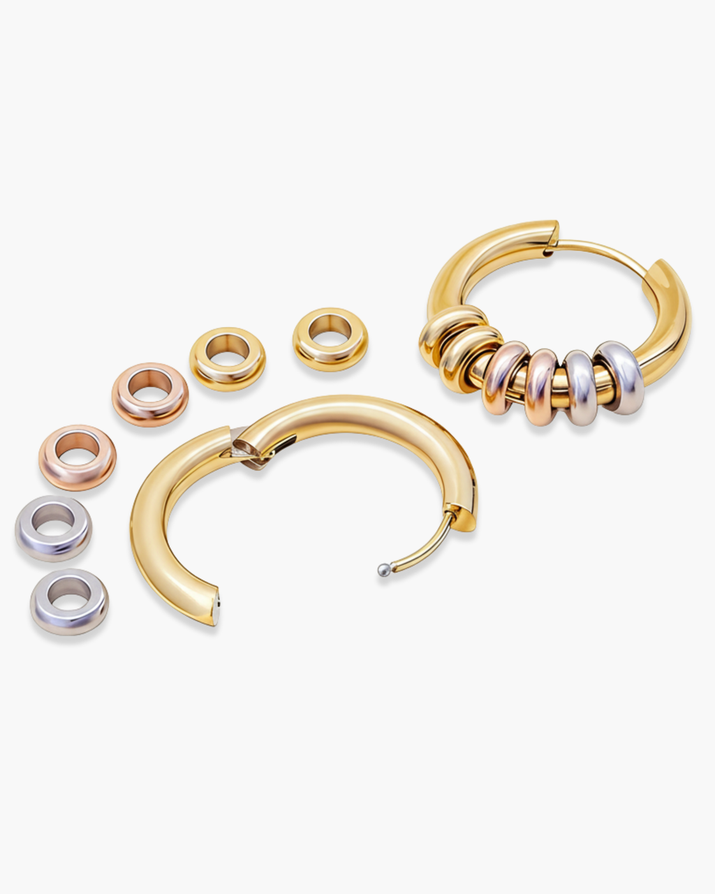 CIRCUS HOOP EARRINGS