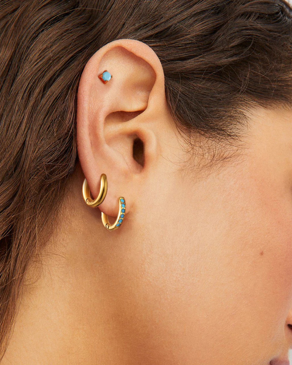 BABY BLUE EARRINGS SET