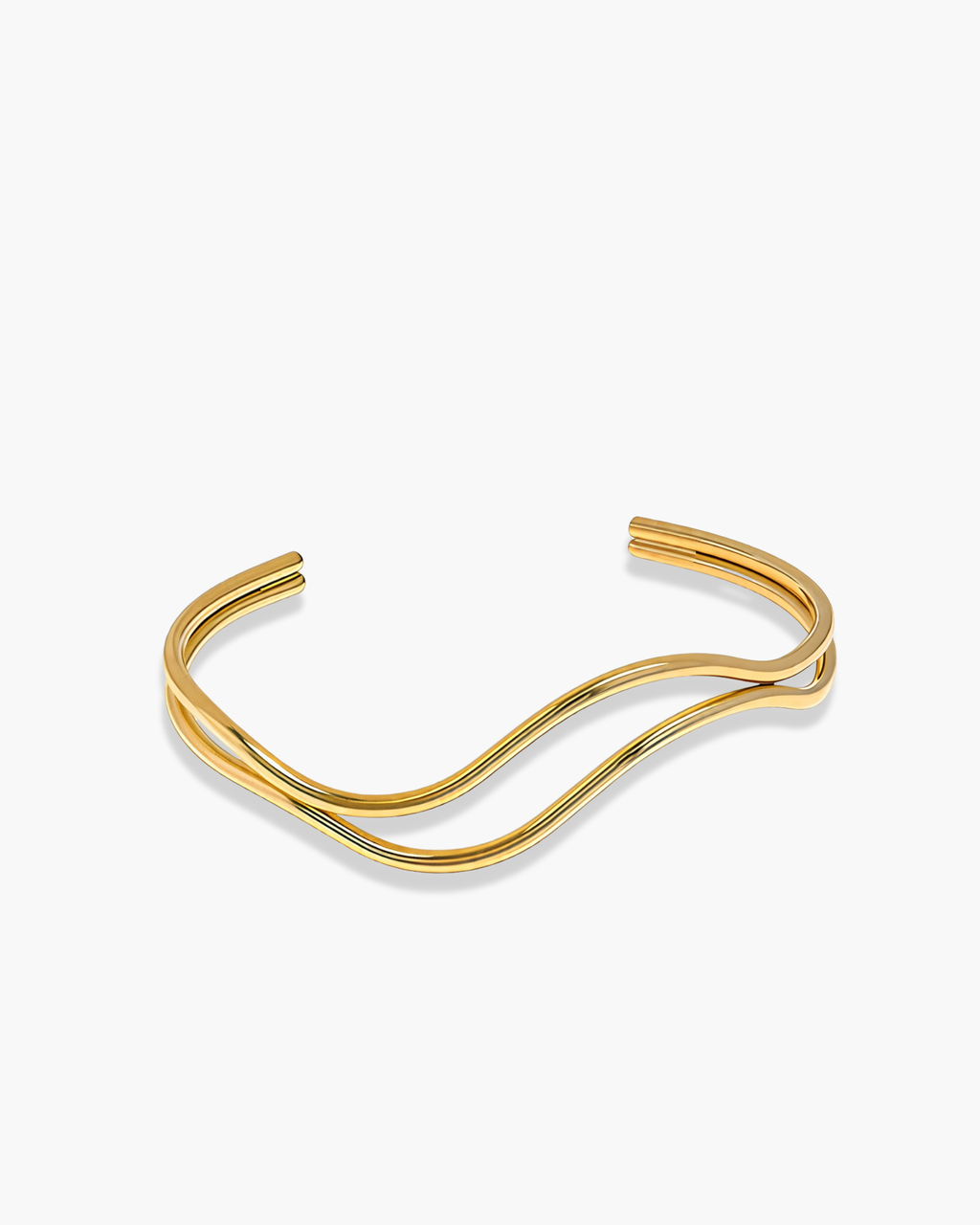 DOUBLE LAYER CUFF BRACELET