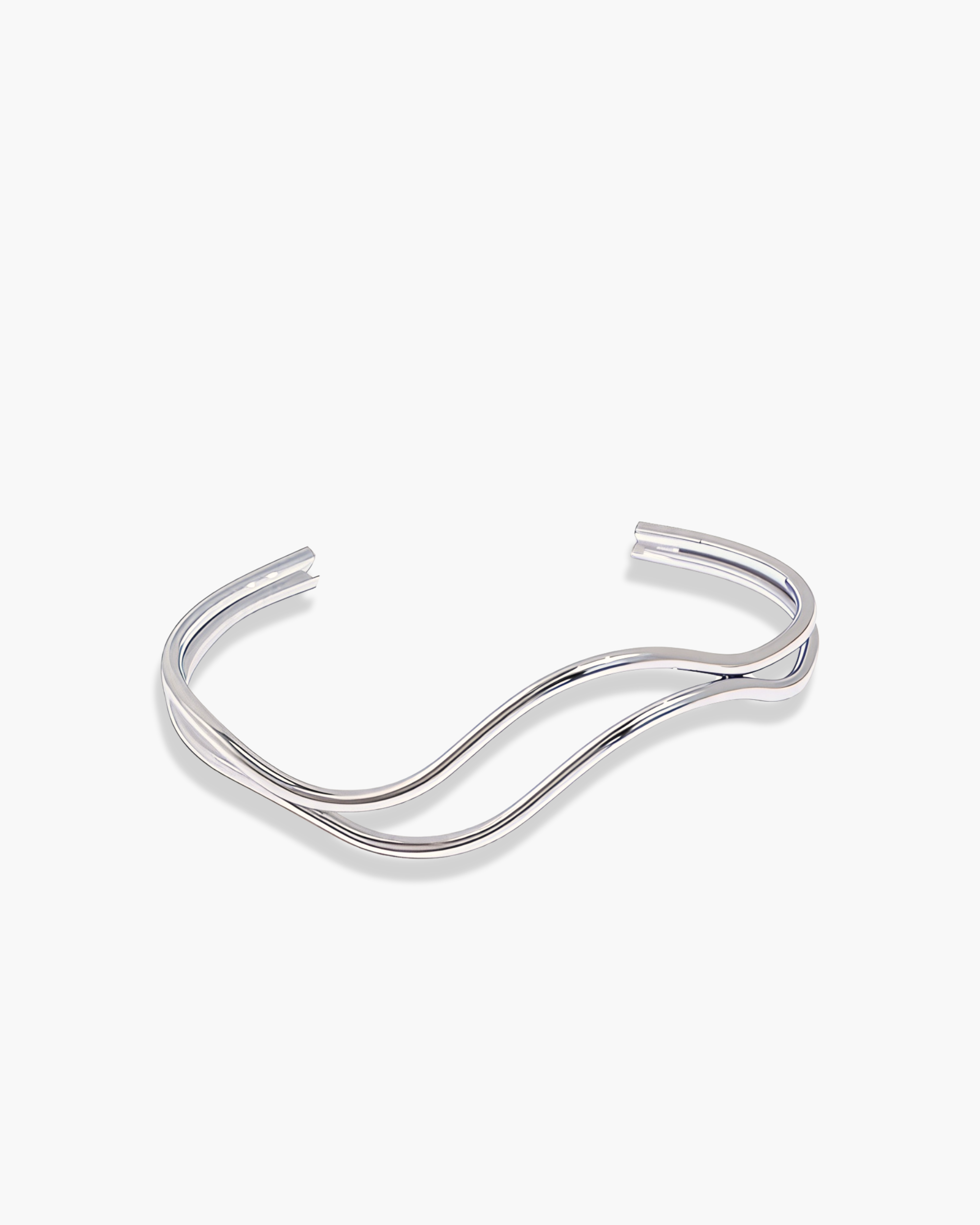 DOUBLE LAYER CUFF BRACELET