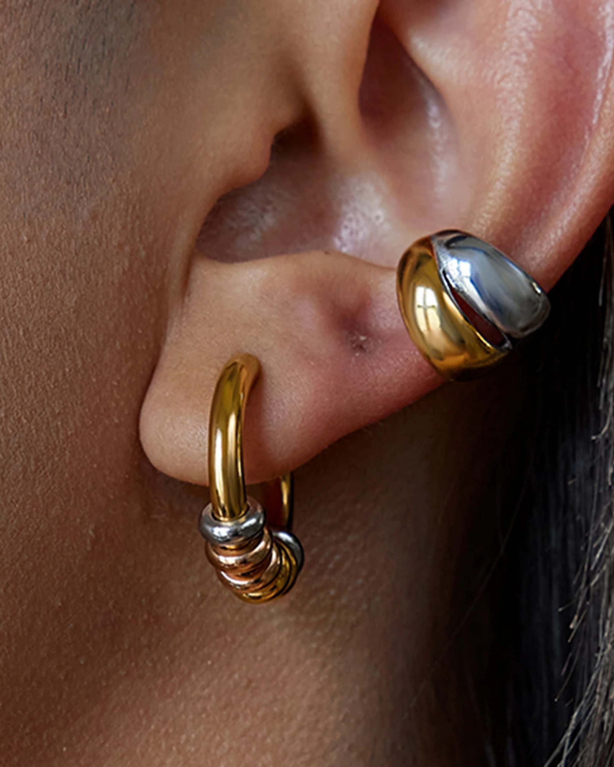CIRCUS HOOP EARRINGS
