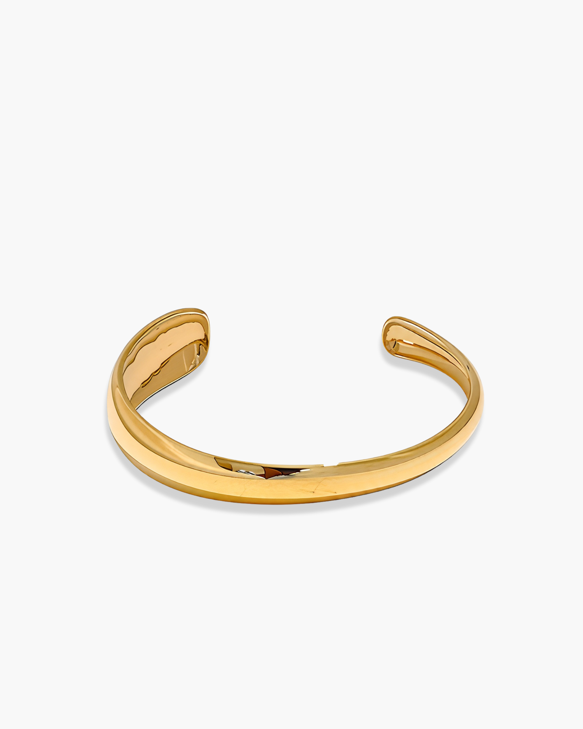 ROUND BOLD CUFF BRACELET