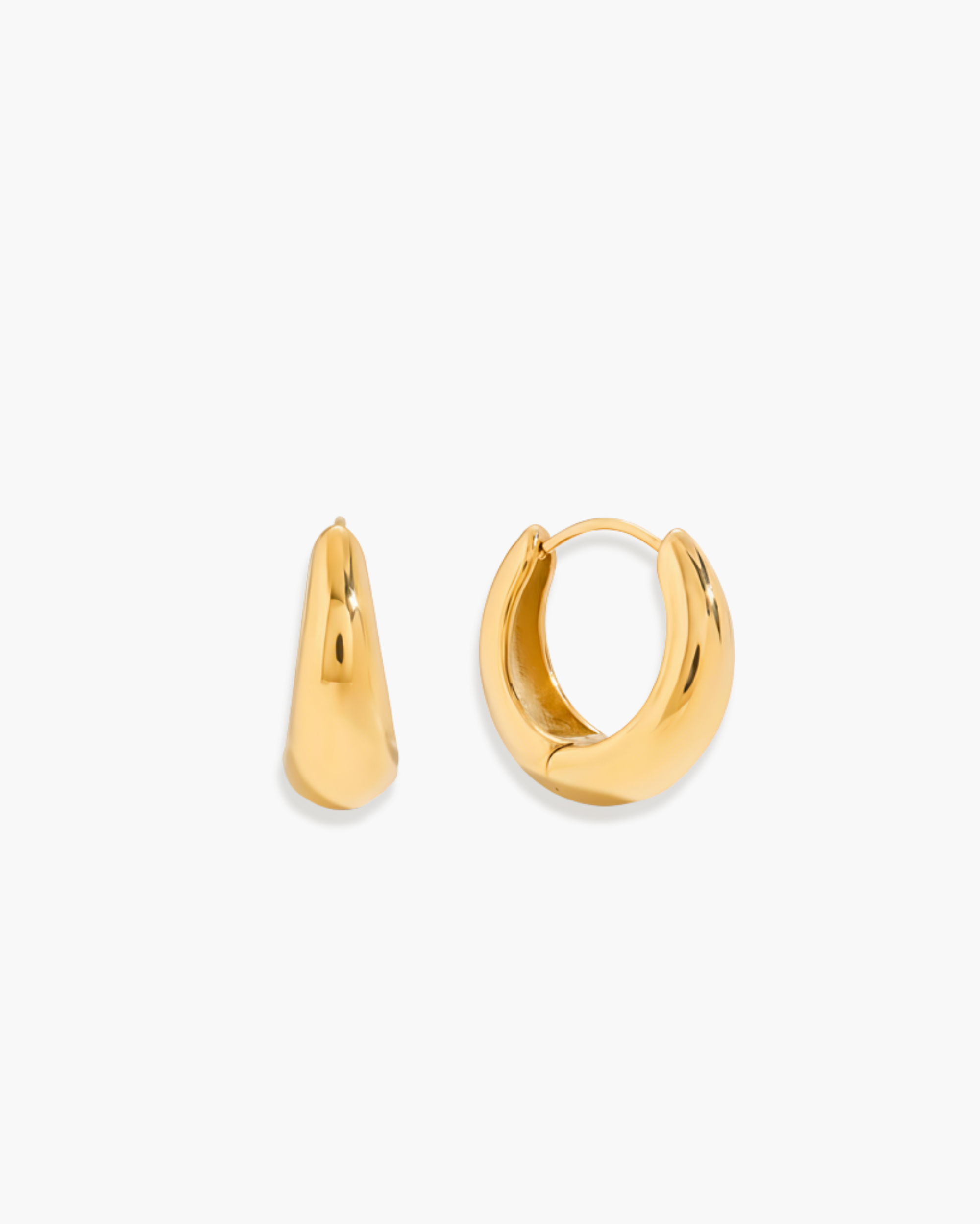 MANGO HOOP EARRINGS