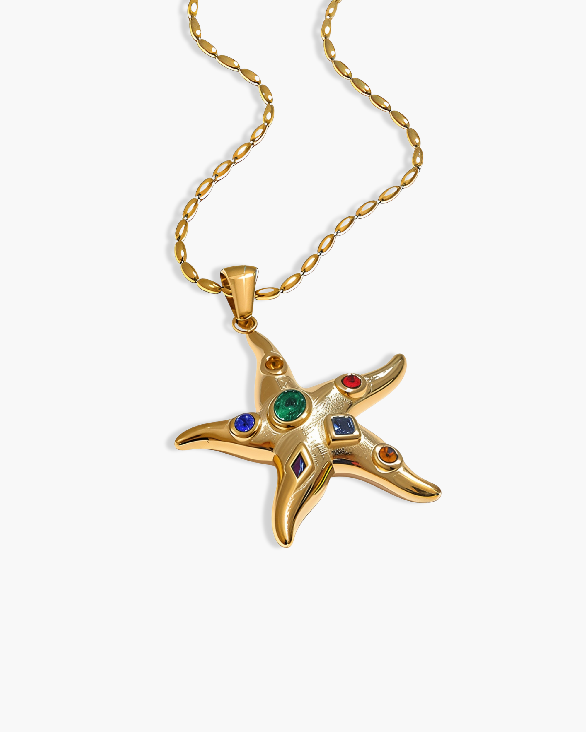 STARFISH PENDANT NECKLACE