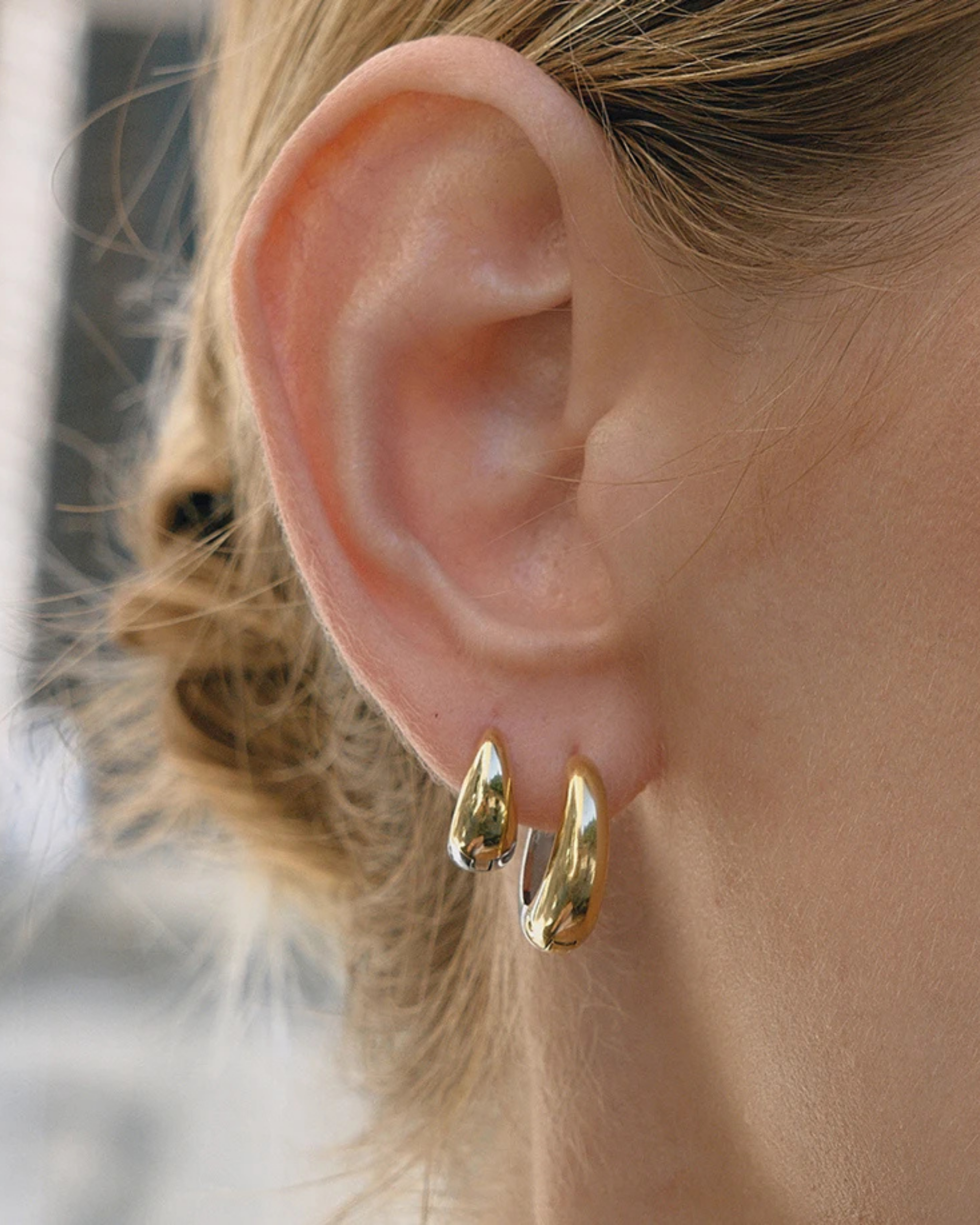 FRANKIE BABY HOOP EARRINGS