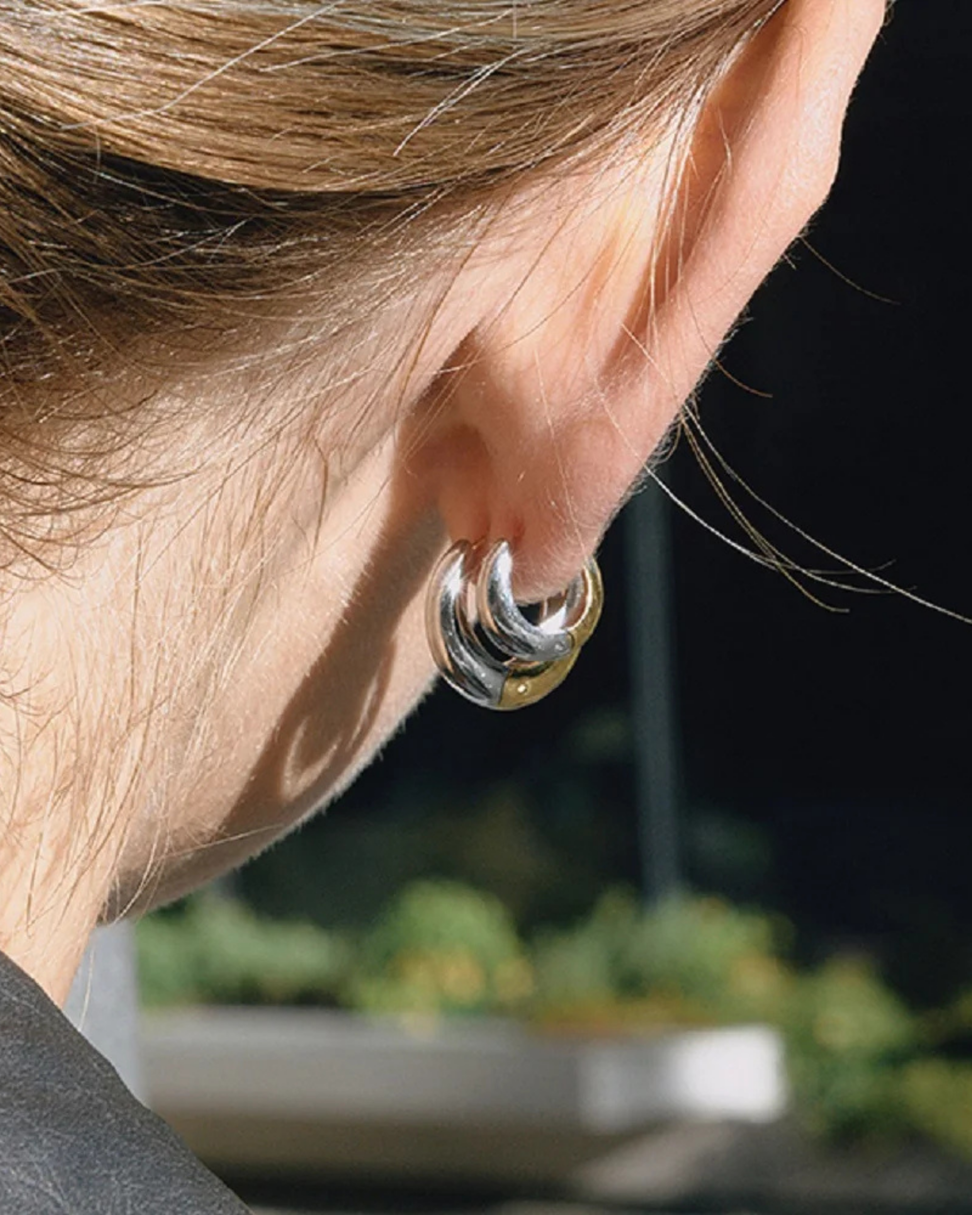 FRANKIE BABY HOOP EARRINGS