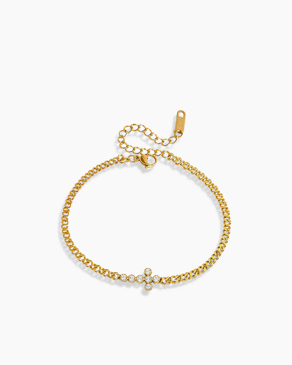 BABY CROSS CHAIN BRACELET