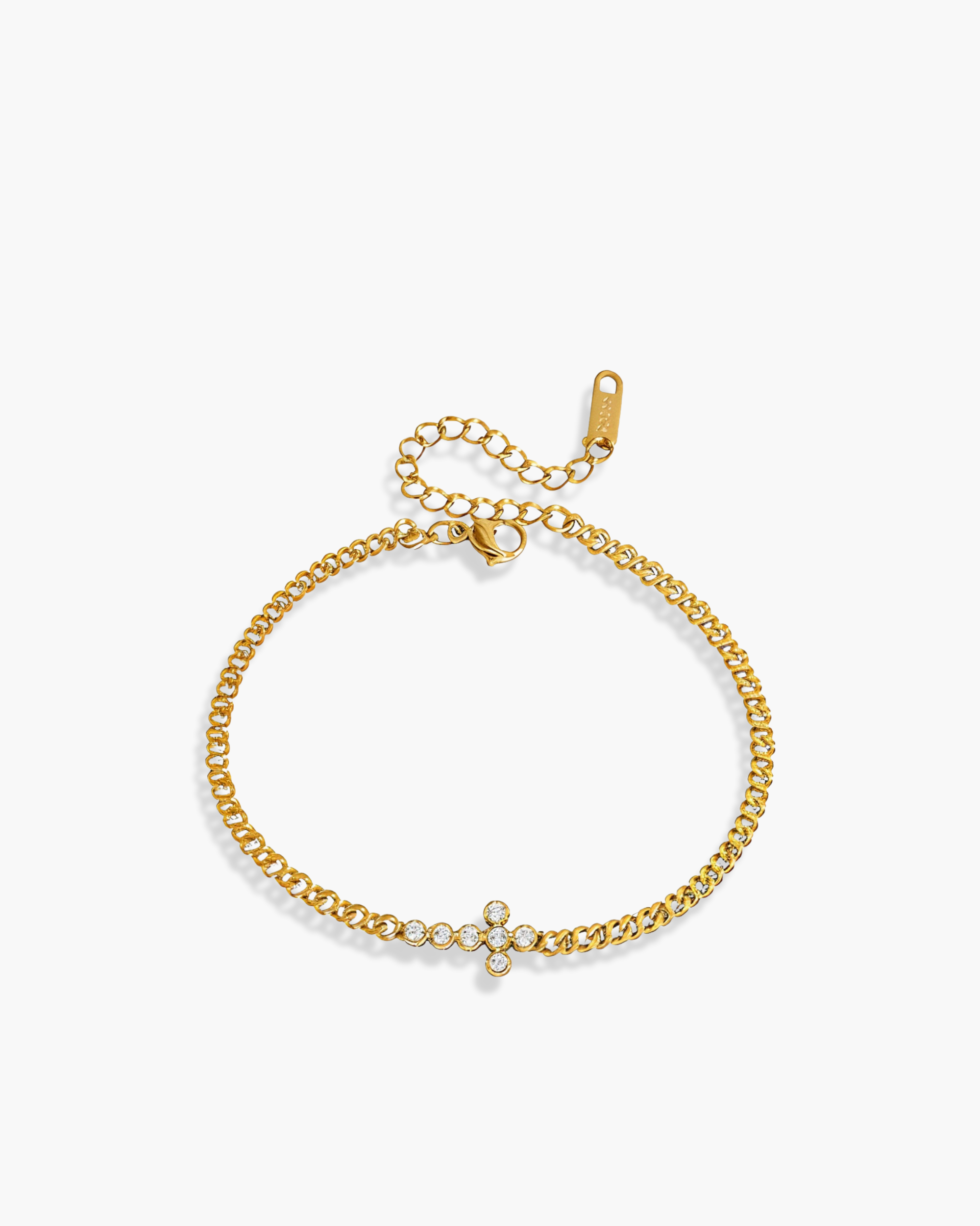 BABY CROSS CHAIN BRACELET