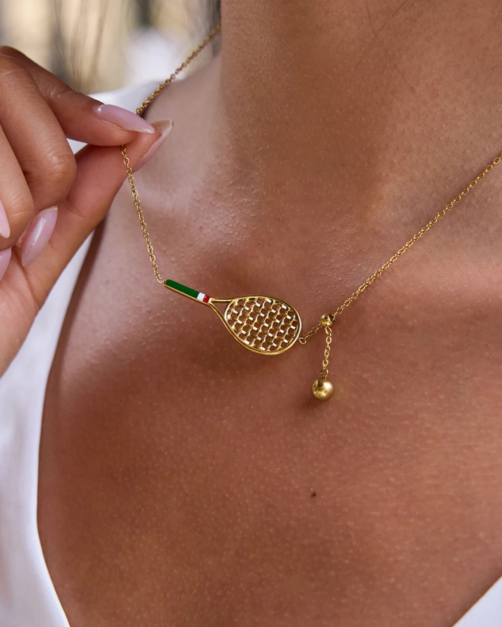 WIMBLEDON PENDANT NECKLACE