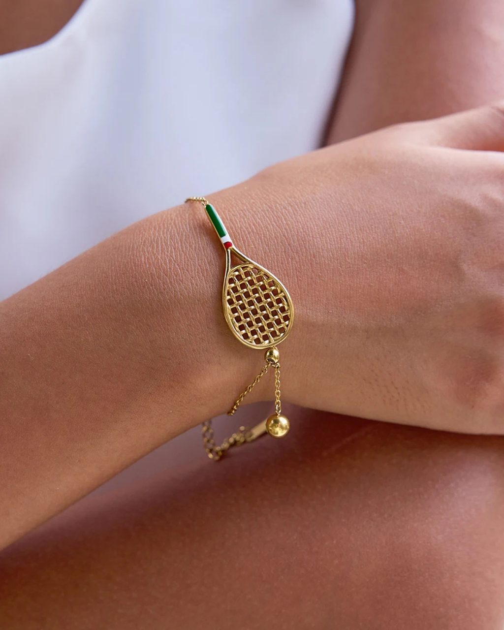 WIMBLEDON CHAIN BRACELET