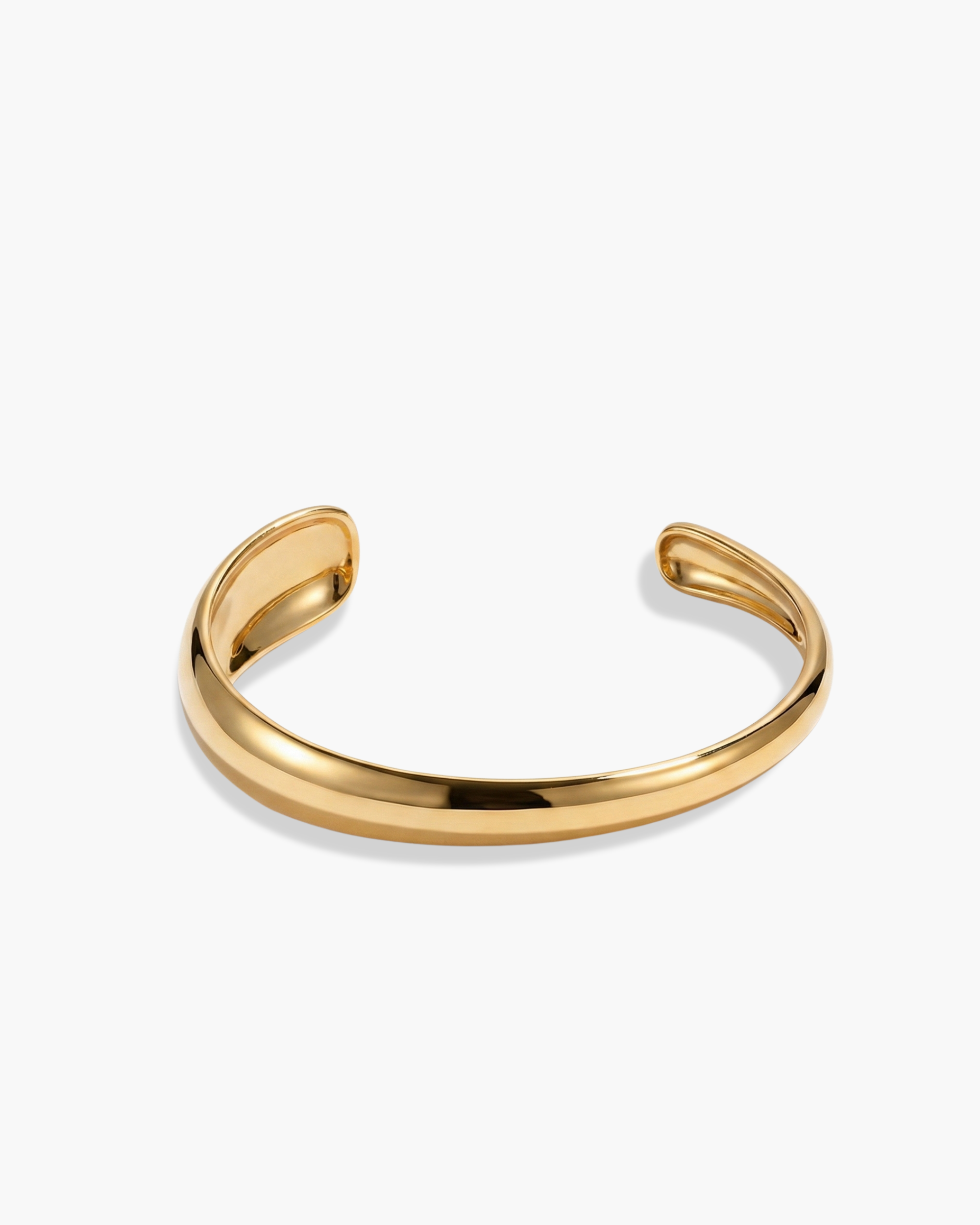 ROUND BOLD CUFF BRACELET