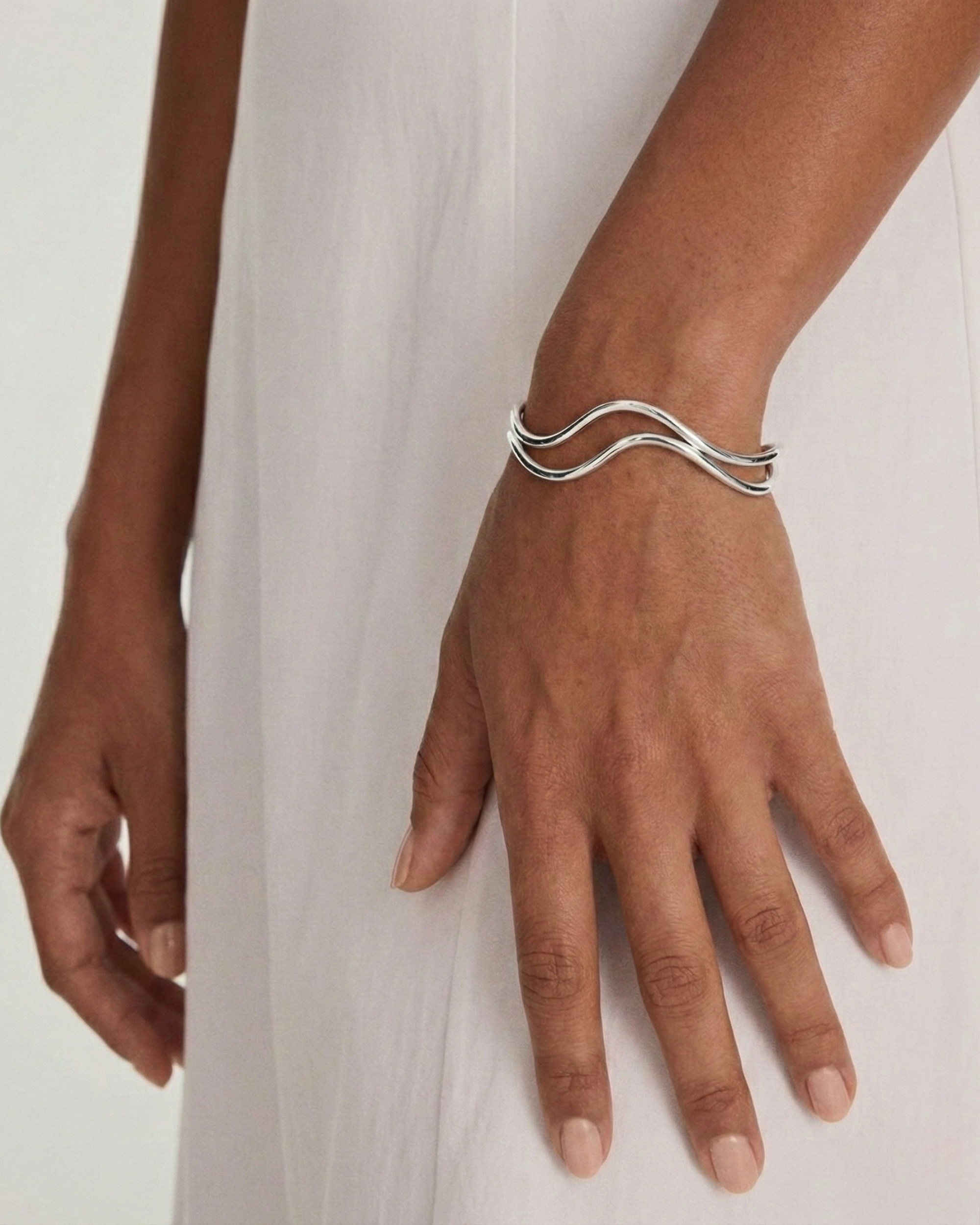 DOUBLE LAYER CUFF BRACELET