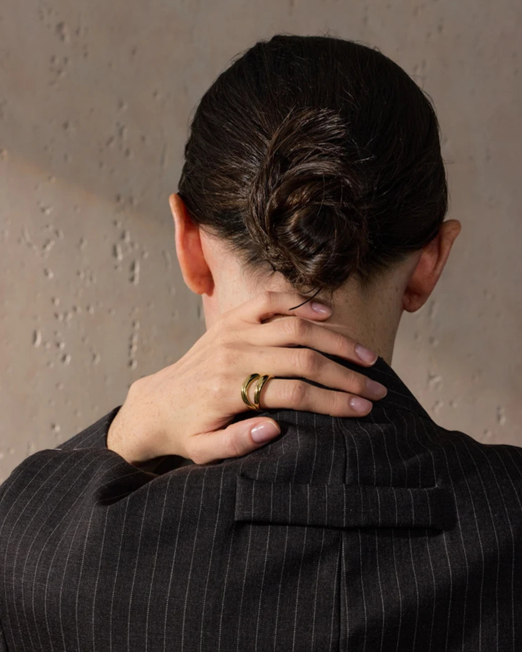 DOUBLE LAYER STACKABLE RING