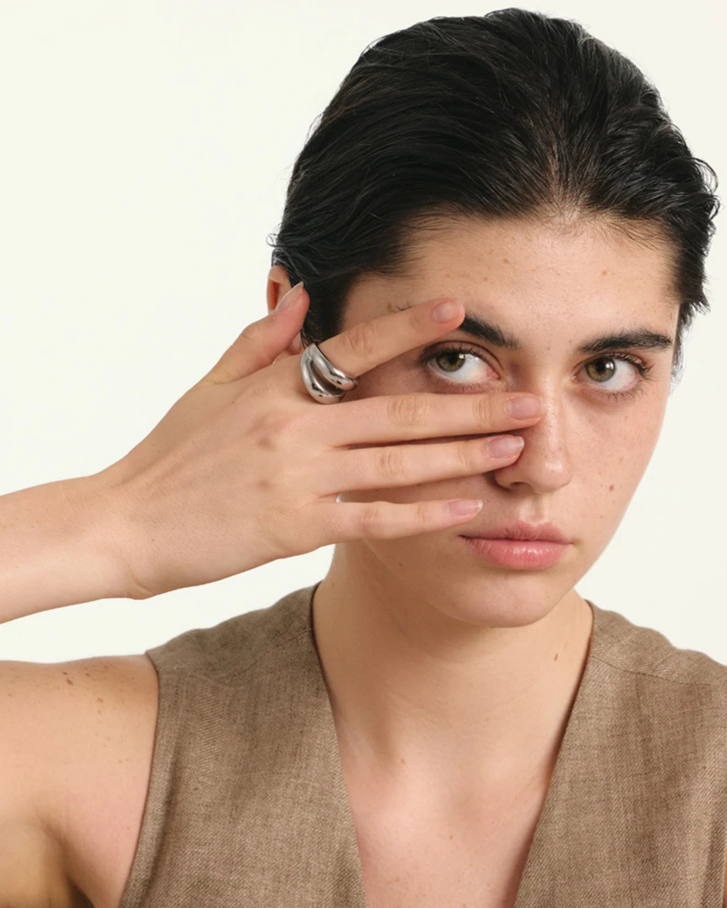 DOUBLE LAYER STACKABLE RING