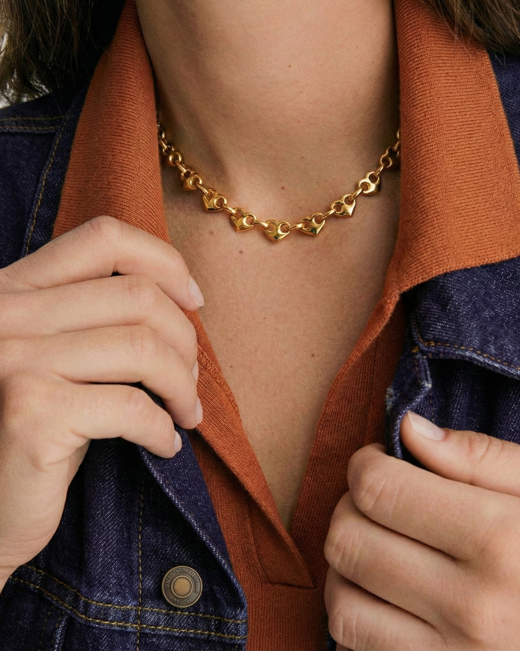 DUA BOLD CHAIN NECKLACE