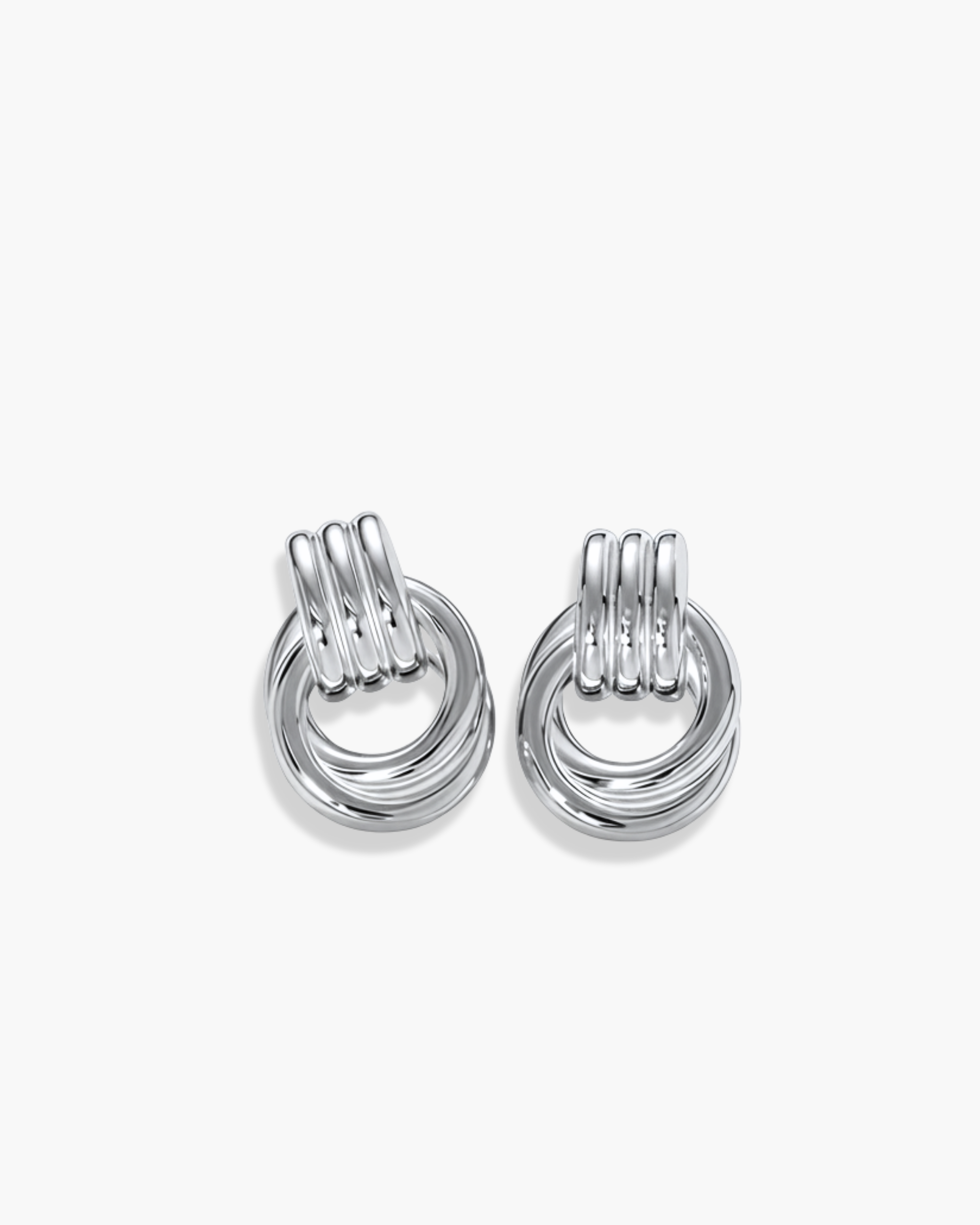 KNOT STUD EARRINGS